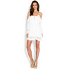 Crochet Cold Shoulder Dress