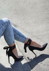 Wilda Wraparound Lace Pump
