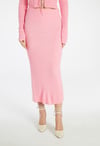 Fold Over Tube Maxi Skirt