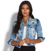 Destroyed Denim Jacket