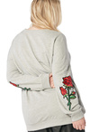 Rose Patch Sweatshirt