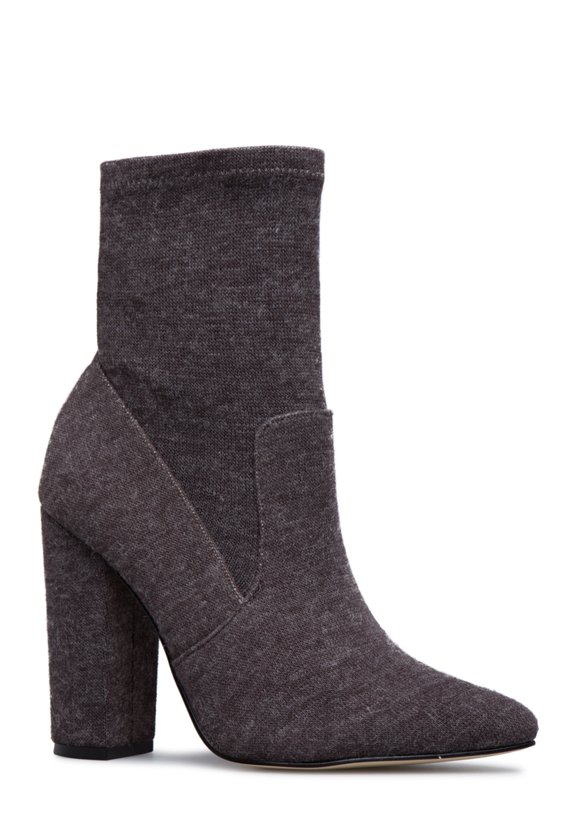 Leela block cheap heel bootie