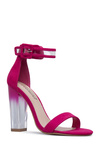 Gemma Lucite Block Heel