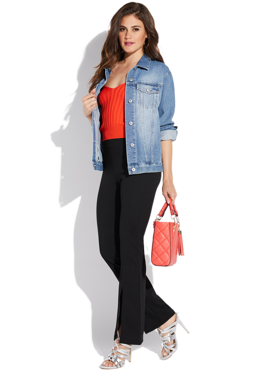 Bottom Slit Pants