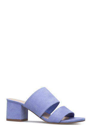 Sonya Block Heel in Lilac - Get great deals at ShoeDazzle