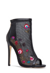 Marissa Mesh Caged Bootie