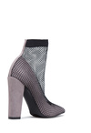 Aria Fishnet Sock Heel