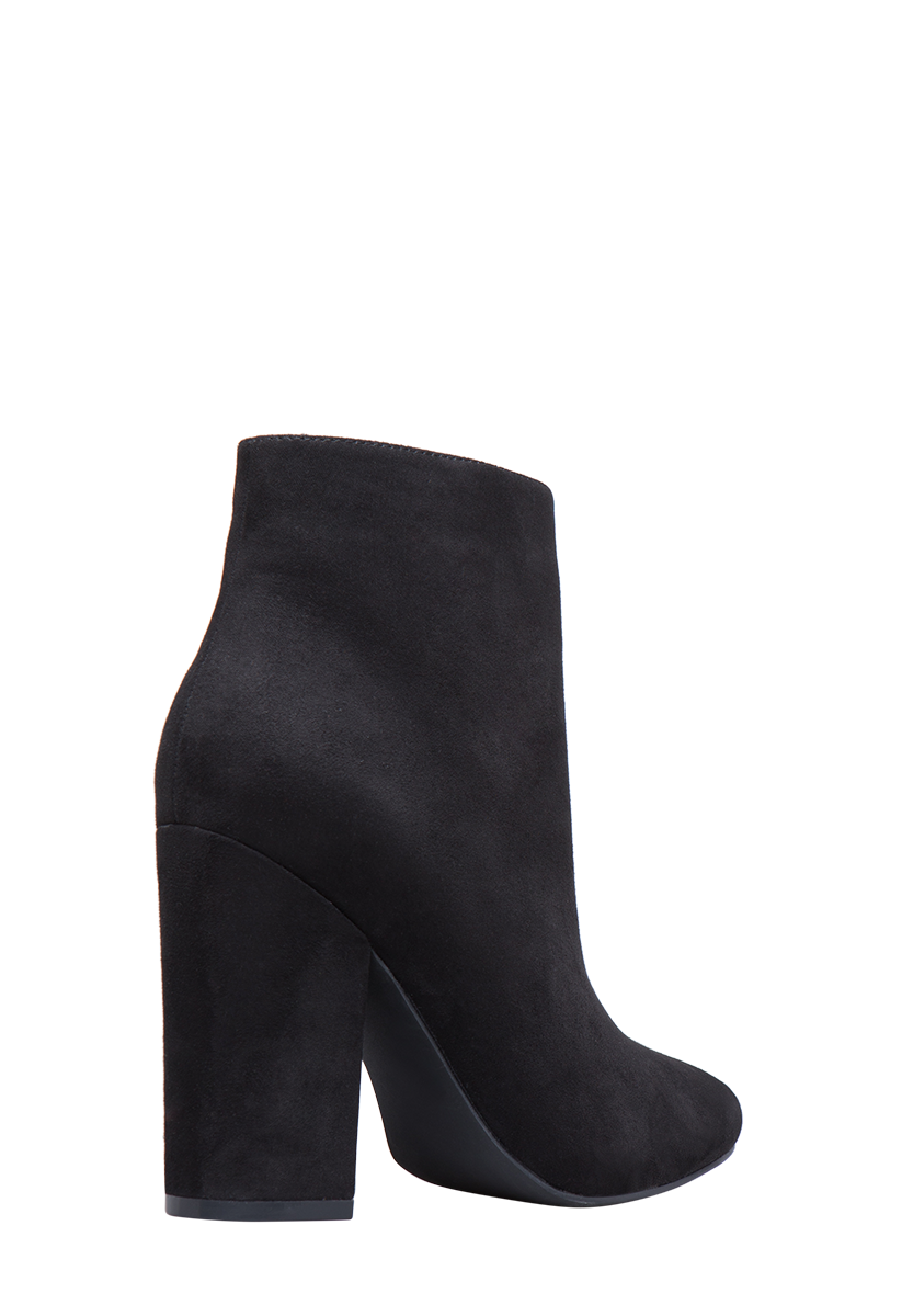 Adley Block Heel Bootie in Black - Get great deals at ShoeDazzle