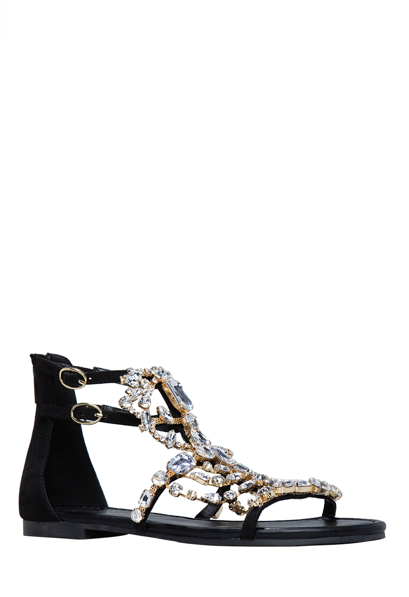 Expensive' Crystal Gladiator Sandals – BlingxAddict