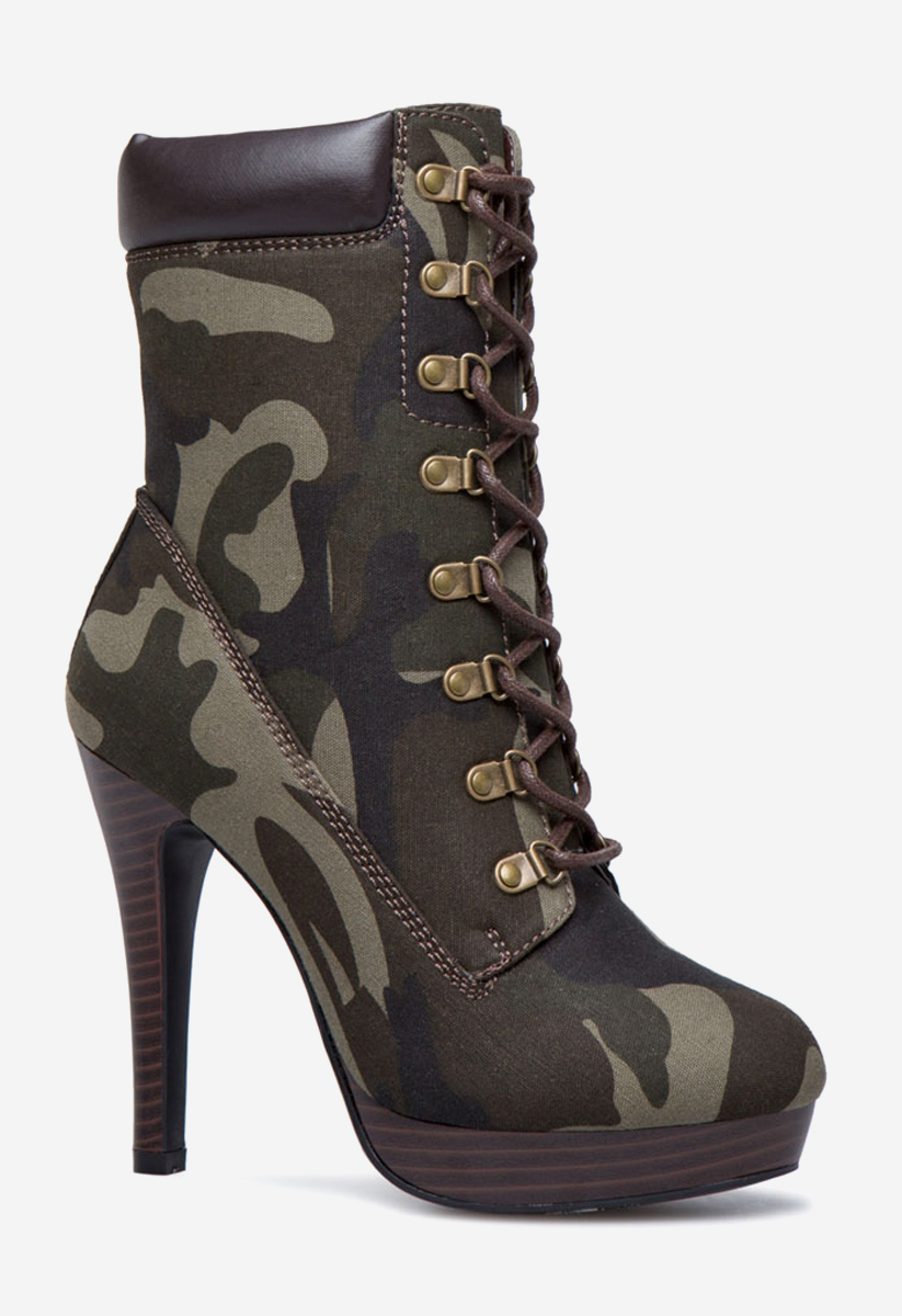 Daylene stiletto sales hiker bootie