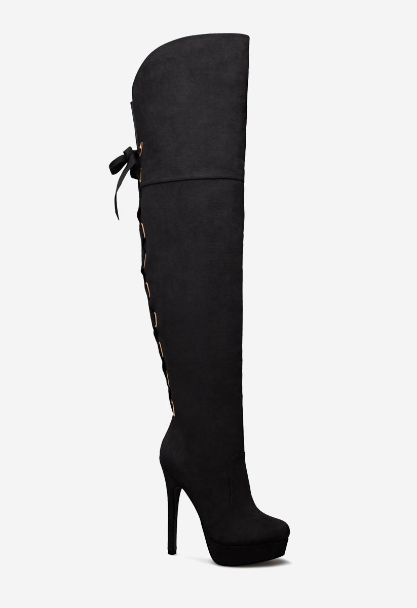 Janella platform cheap stiletto boot