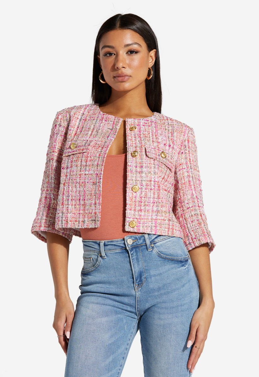 Tweed Crop Jacket