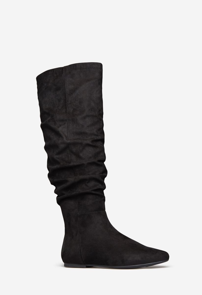 corie slouchy flat boot