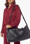 Large Zippered Weekender With Front Pocket