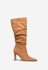 Robin Ruched Pointed-Toe Boot