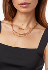 Paperclip Chain Necklace Set