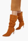 Khloy Slouch Heeled Boot