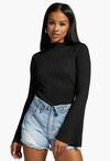 Bell Sleeve Sweater Top