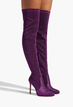 Shoedazzle purple clearance boots