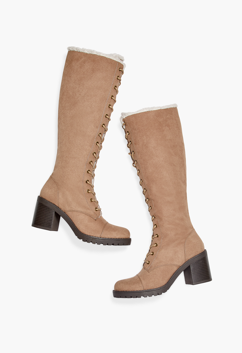 The asher boot hot sale in suede and leather