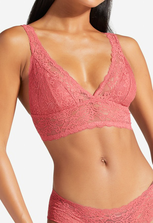 Lana Lace Bralette (two-Pack) in Coral/black - Get great deals at ShoeDazzle