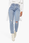 Larisa Tapered Destructed Jeans