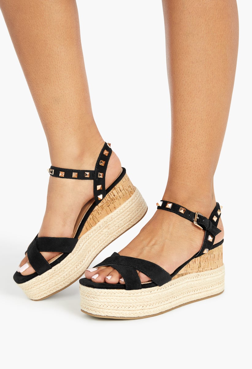 Sallina studded discount platform wedge sandals