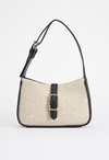 Twisted Hardware Shoulder Bag