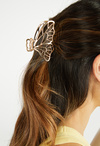 Rylee Filigree Metal Butterfly Hair Claw