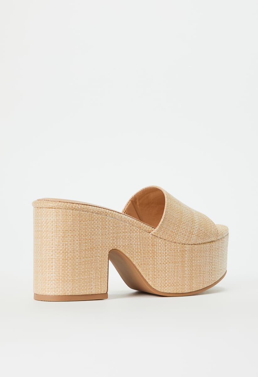 Esmie Block Heeled Platform Sandal