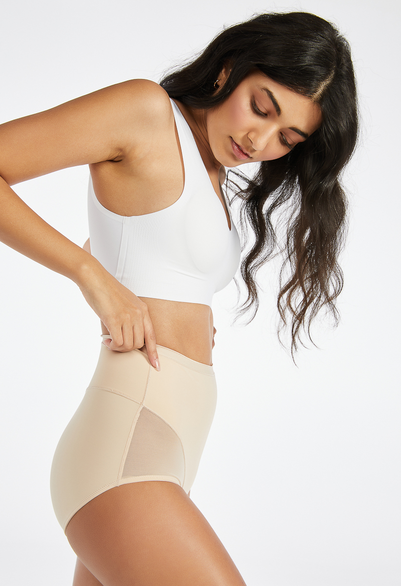 Alina Shaping Top in Beige  Shaping tights, Intimate bras, High waisted  panties