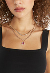 Talia Pink Layered Necklace