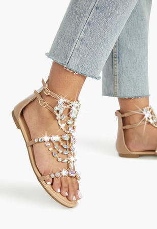 Shoedazzle best sale flat sandals