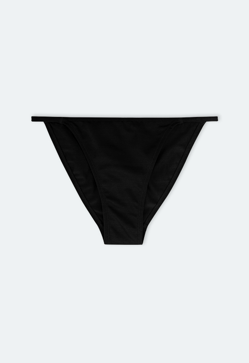 Rhodes Bikini Bottom in Black - Get great deals at ShoeDazzle