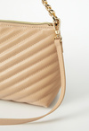 Quilted Zippered Crossbody