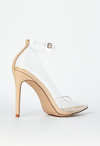 Gissella Pvc Pump in Clear - Get great deals at ShoeDazzle