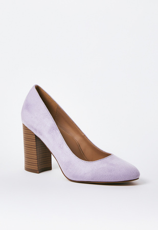 Daphne Block Heel Pump in Orchid Petal - Get great deals at ShoeDazzle