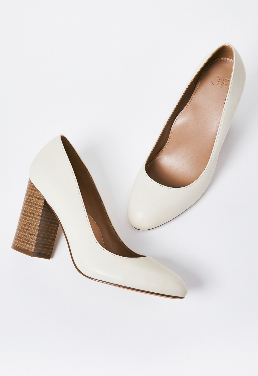 Daphne Block Heel Pump