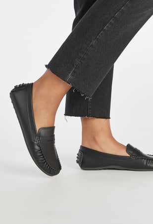 Reese Slip-On Loafer in Black - Get great deals at ShoeDazzle