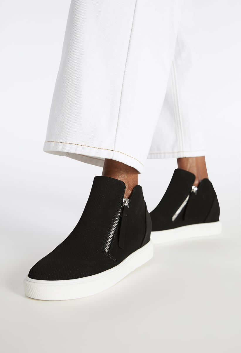 Kayden Wedge Sneaker in Black - Get great deals at ShoeDazzle Kayden Wedge Sneaker in Black - Get great deals at ShoeDazzle