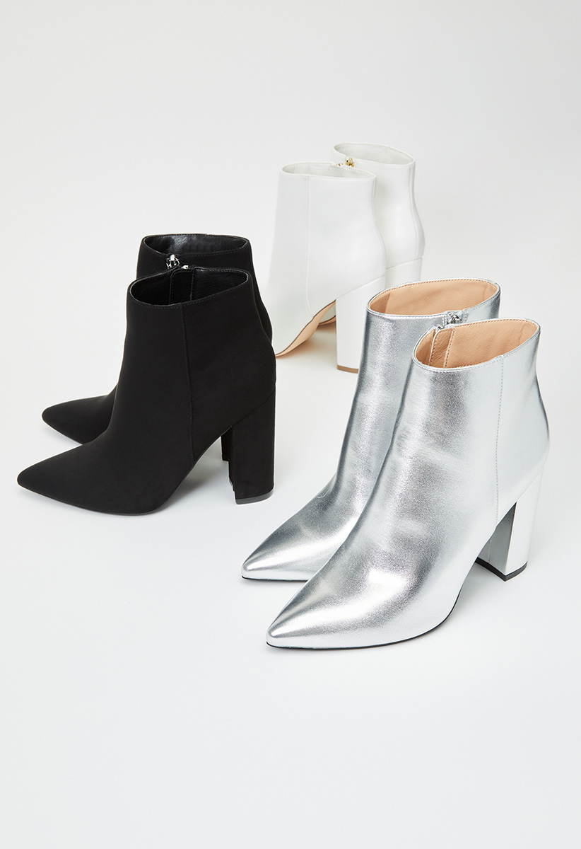 Lamonto block heeled on sale booties