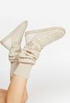 Brittany Knit Sock Fuzzie