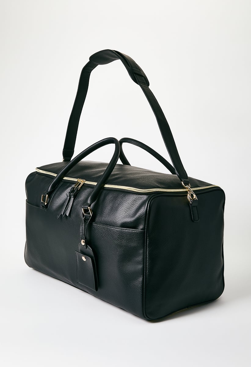 Garment Weekender Bag in Black - Get great deals at ShoeDazzle