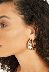 Aniya Chunky Hoop Earrings