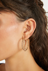 Vera Textured Triple Hoop Earrings