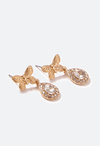 Aarna Butterfly & Teardrop Earrings