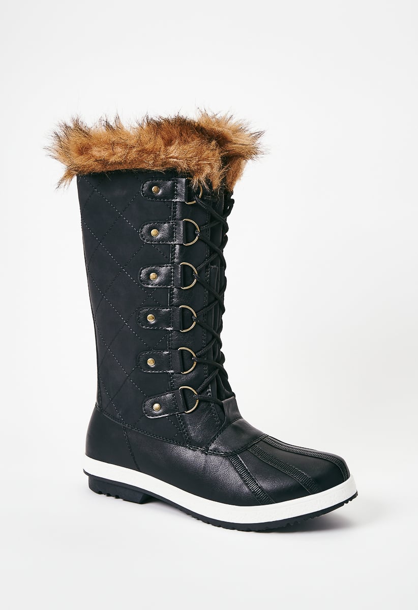 Shoedazzle discount fuzzy boots