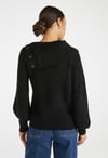 Asymmetrical Foldover Sweater