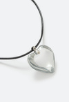 Nina Puff Heart Pendant Necklace
