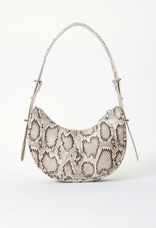 The Minimal Shoulder Bag in Natural/ White - Get great deals